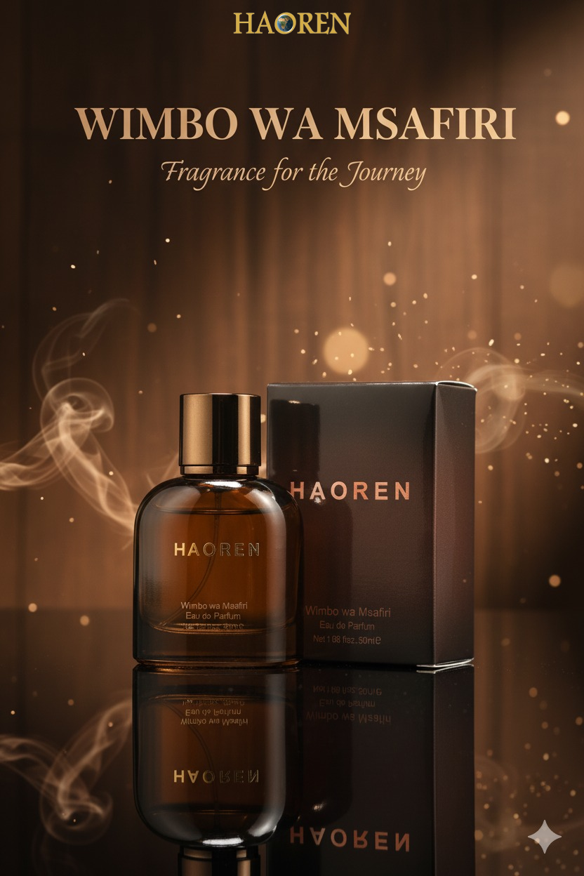 Haoren Wimbo Wa Msafiri Eau de Parfum – Luxury Men’s Perfume | Woody Fougère Fragrance | Long-Lasting Perfume in Kenya