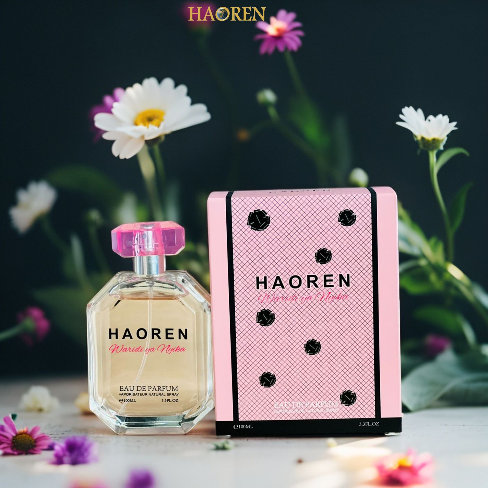 Haoren Waridi Wa Nyika Eau de Parfum – Luxury Women’s Perfume | Floral Woody Fragrance | Long-Lasting Perfume in Kenya