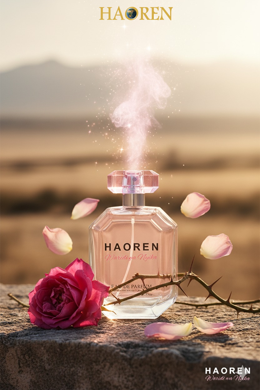 Haoren Waridi Wa Nyika Eau de Parfum – Luxury Women’s Perfume | Floral Woody Fragrance | Long-Lasting Perfume in Kenya