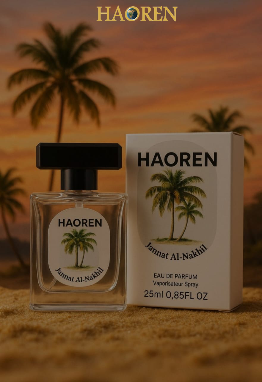 Haoren Jannat Al-Nakhil Eau de Parfum – Luxury Unisex Perfume | Tropical Citrus & Floral Fragrance | Long-Lasting Perfume in Kenya