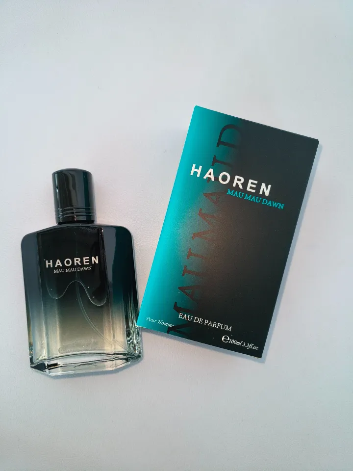 HAOREN Mau Mau Dawn Eau de Parfum Unisex 100ml - Amber Oud Scent, Bold Daily Wear & Evening Fragrance, Gift for Her & Him