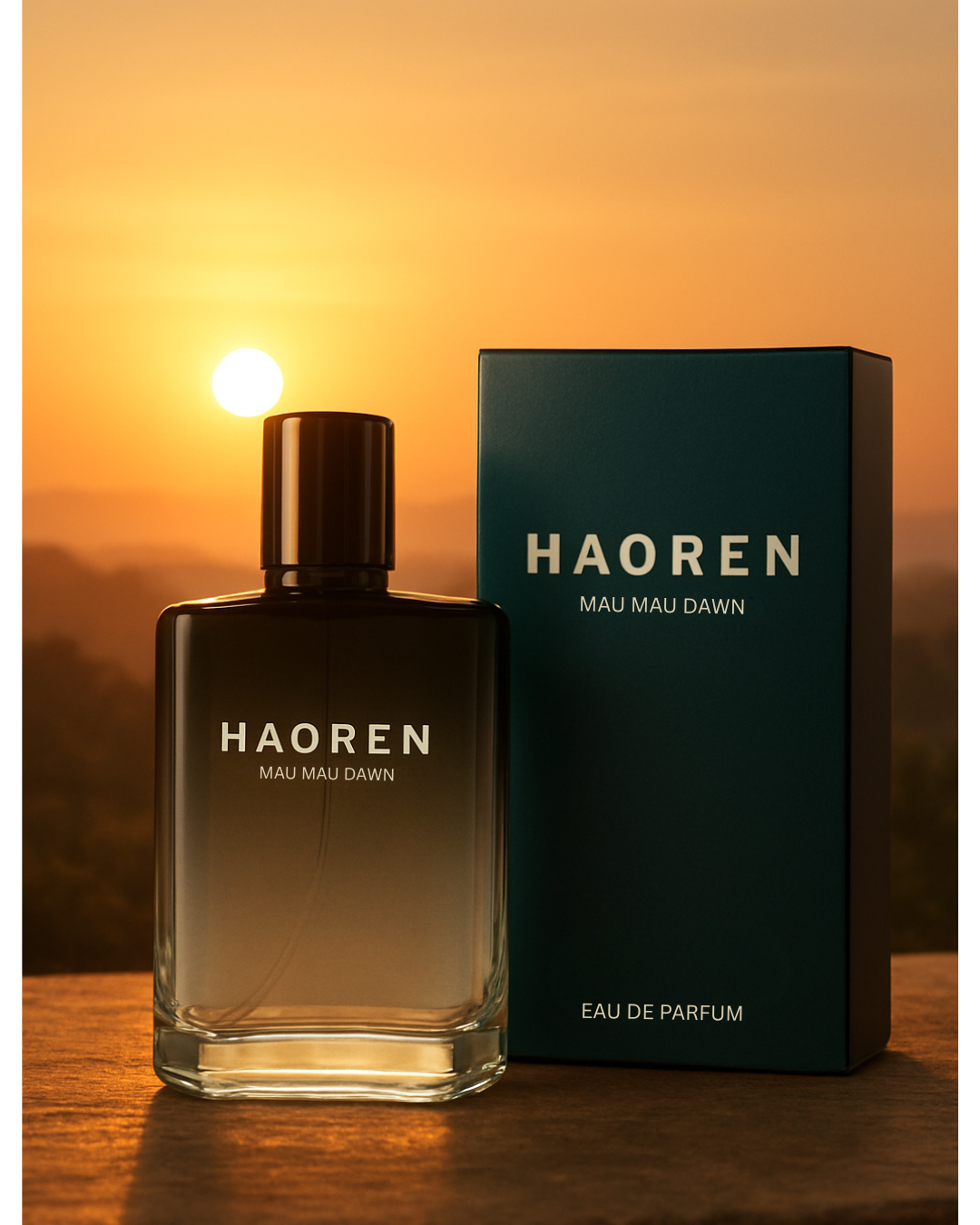 Mau Mau Dawn by Haoren – Bold Unisex Amber Oud Eau de Parfum