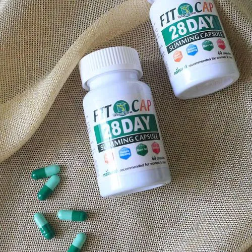 Natural Organic Detox Pills Weight Loss Fat burner Capsule 28 Days Fit Slimming Capsules