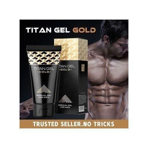 Gold Titan Gel Penis enlargement erectile disfunction and Libido supplement Titan Penis Enlargement Gel Cream Thickening Big Penis view 3