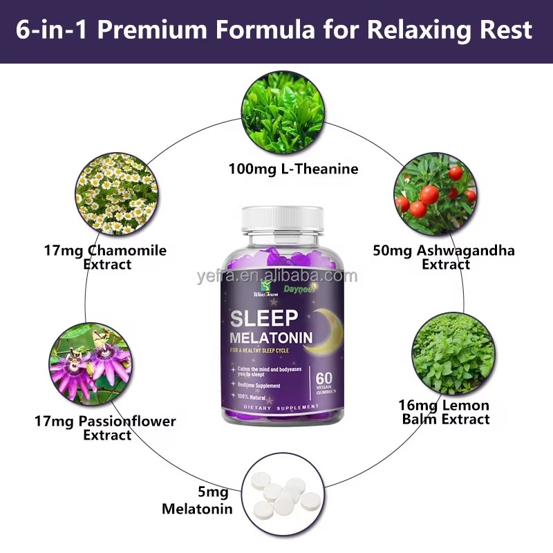 Healthy Melatonin Gummy Vegan Bears Wins Town Products Melatonin Gummies Supplement Sleep