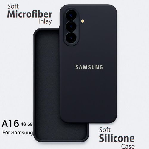 FLASH SALE DEALS!!!!Samsung Galaxy A16 Black Original Silicone Unique Phone Case/ Cover