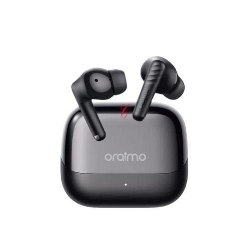 DISCOUNTED DEALS!!!!Oraimo SpaceBuds Neo + OTW-323P ANC Spatial Audio with Active Noise Cancellation - Black black
