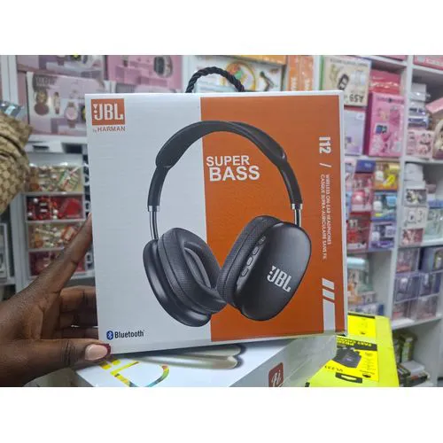 Jbl DISCOUNTED DEALS!!! i12 Wireless Headset – Super Bass Wireless Bluetooth Headphones With Microphone and Noise Black Cancellation Gaming Headset Stereo HiFi Earphones