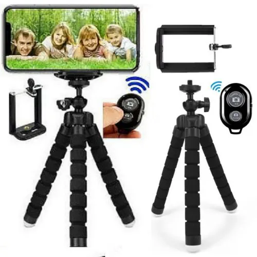 DISCOUNTED DEALS!!!Phones Tripods Selfie Stick Camera Tripod Adjustable Tripod Stand with Phone Holder Compatible with iPhone Android Phone for Selfies Live Stream Video Vlogging