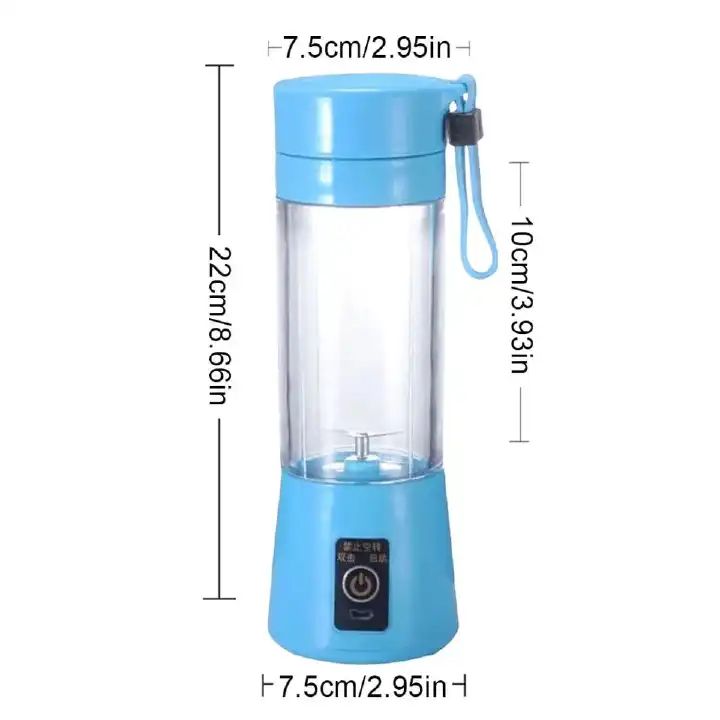 TIME LIMITED DEALS!!!Portable Blender, Personal Juice Protein To Go Mixer Bottle, USB Rechargeable Mini Blender for shakes and smoothies