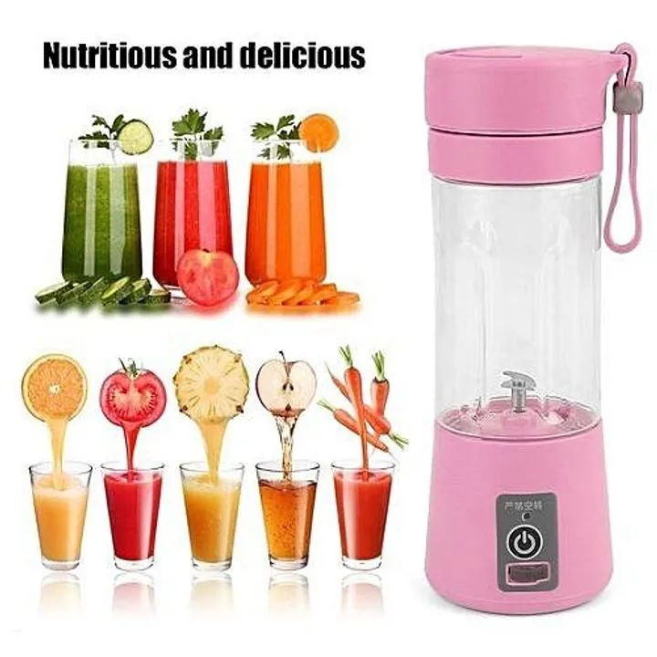 TIME LIMITED DEALS!!!Portable Blender, Personal Juice Protein To Go Mixer Bottle, USB Rechargeable Mini Blender for shakes and smoothies