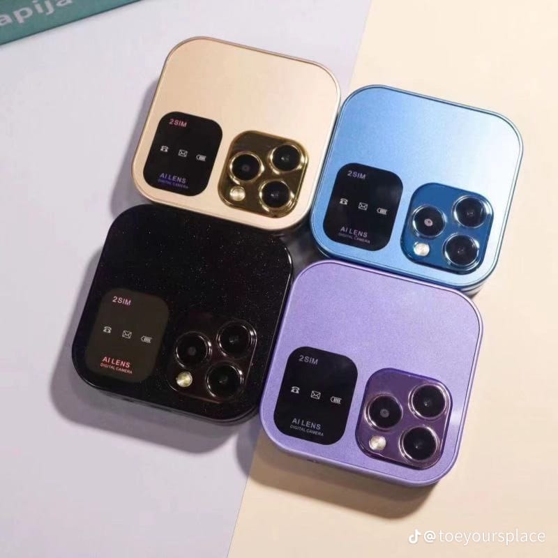 i16 MINI FLIP PHONE DUAL SIM CARD TWO - 2 SIM CARD SLOT BATTERY 500MAH FM RADIO 1.44 INCH SCREEN DISPLAY FOLDABLE PHONE NEW ARRIVAL ON OFFER KABAMBE KATULULU FEATTURED PHONE