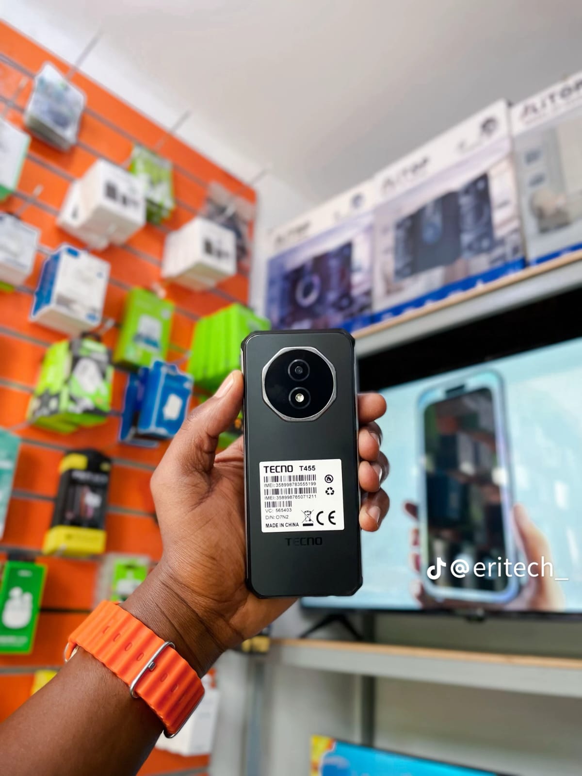 [NEW ARRIVAL] TECNO T455 DUAL SIM CARD LARGE SCREEN 3’’ FM LOUD SPEAKER CAMERA BATTERY CAPACITY 2000 MAH FAST CHARGER TYPE C STORAGE 8MB ROM+8MB RAM BRAND NEW