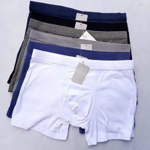 4 Pieces Comfortable Pure Cotton Breathable Male Boxers.