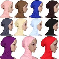 Women Balaclava Ninja Under Hijab Mask bonnet AMAL Muslim Ninja Hijab, Under Scarf Full Neck Cover, Caps Under Scarf, Head Neck Cover Adjustable Stretchy One Size Fits All Soft Cotton Stretch Viscose