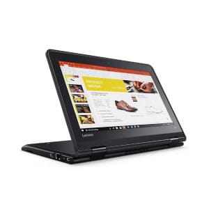 LENOVO YOGA 11E4GB RAM 128GB SSD 2 IN 1 TOUCHSCREEN X360 LAPTOP REFURBISHED LAPTOP , BLACK , 12" INCH , INSTALLED WINDOWS 11 PRO yoga 11e