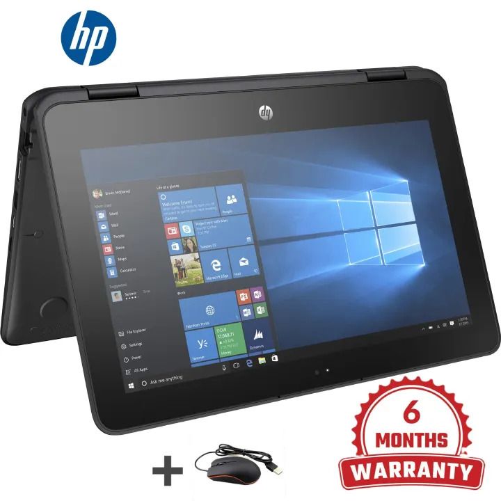 [free mouse] Refurbished HP Probook 11 G6 EE Laptop 10th Generation X360 Touchscreen Laptop Core i5 8 GB Ram 128GB SSD 10th Generation 12.5 Inch Screen in Size
