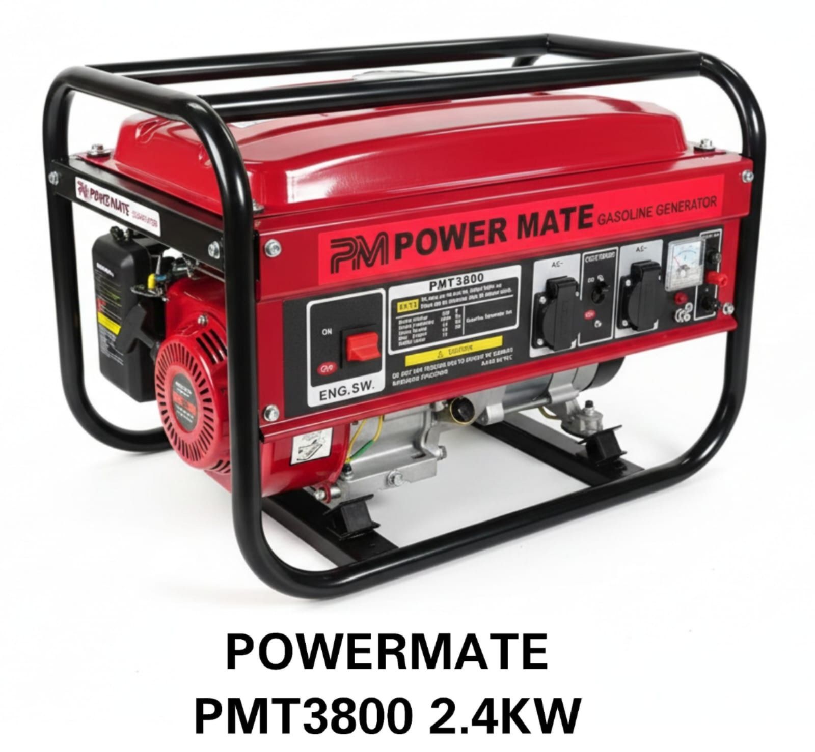 Powermate PMT3800 Petrol Generator – 2.4KVA Portable Backup Power Generator
