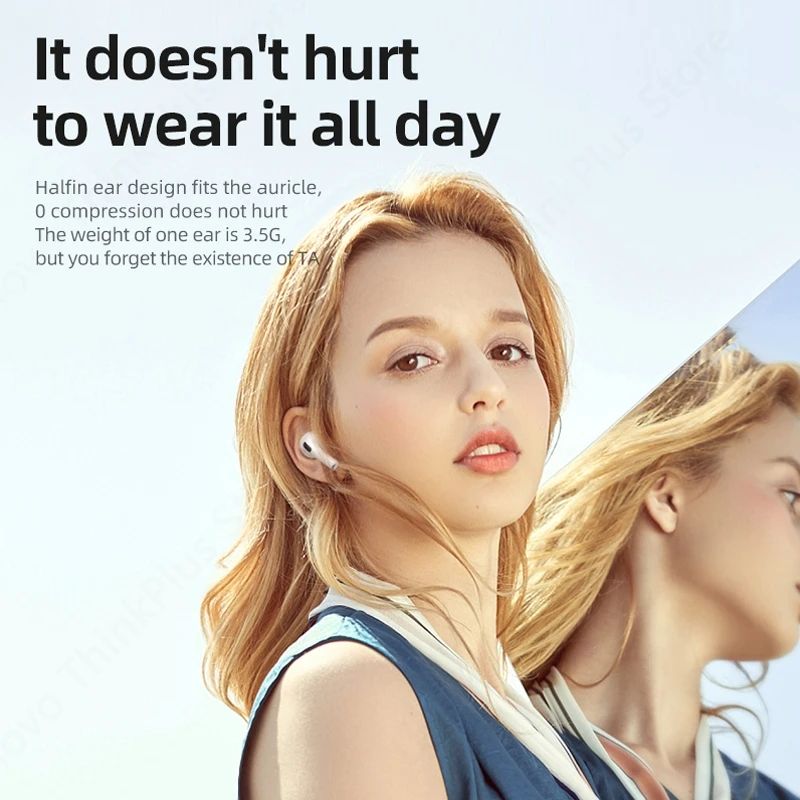 Lenovo LP40 Earphones TWS Wireless Bluetooth 5.0 Earbuds Bass Touch Control Stereo Noise Reduction Long Standby 230mAH