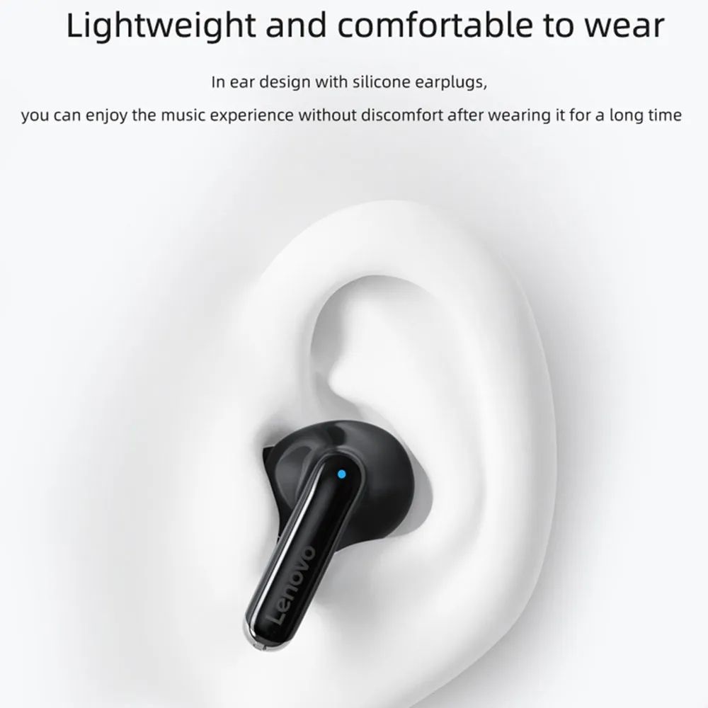 Lenovo XT88 Bluetooth Earphone Wireless Earphone 9D Stereo Sports Waterproof Wireless Earbuds Bluetooth 5.3 Headset With Mic
