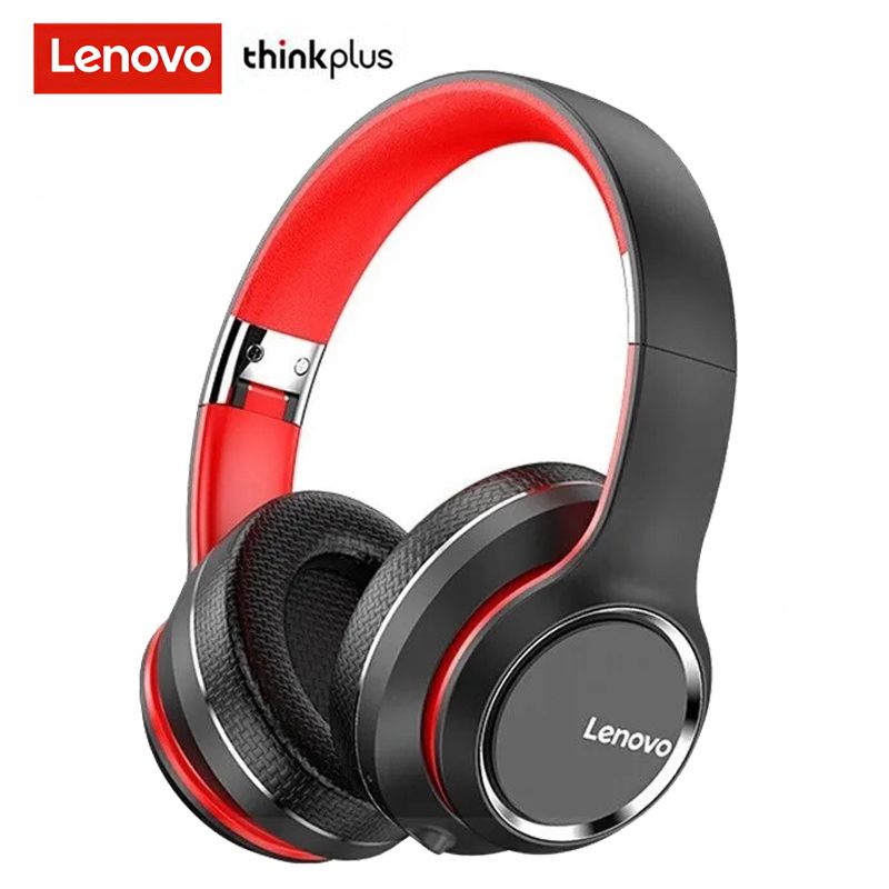 Lenovo HD200 Bluetooth Earphones Over-ear Foldable Computer Wireless Headphones Noise Cancellation HIFI Stereo Gaming Headset