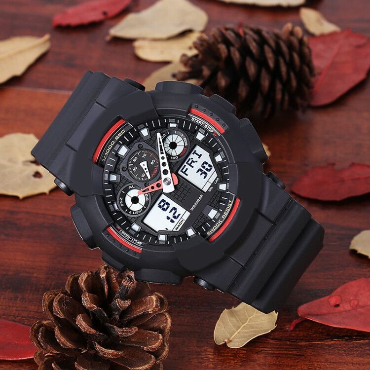 【2YEARS WARRANTY】GShock Casual Fashion Men’s Watches Men Sports Watches Automatic light Watch For Man GA-100-1A4