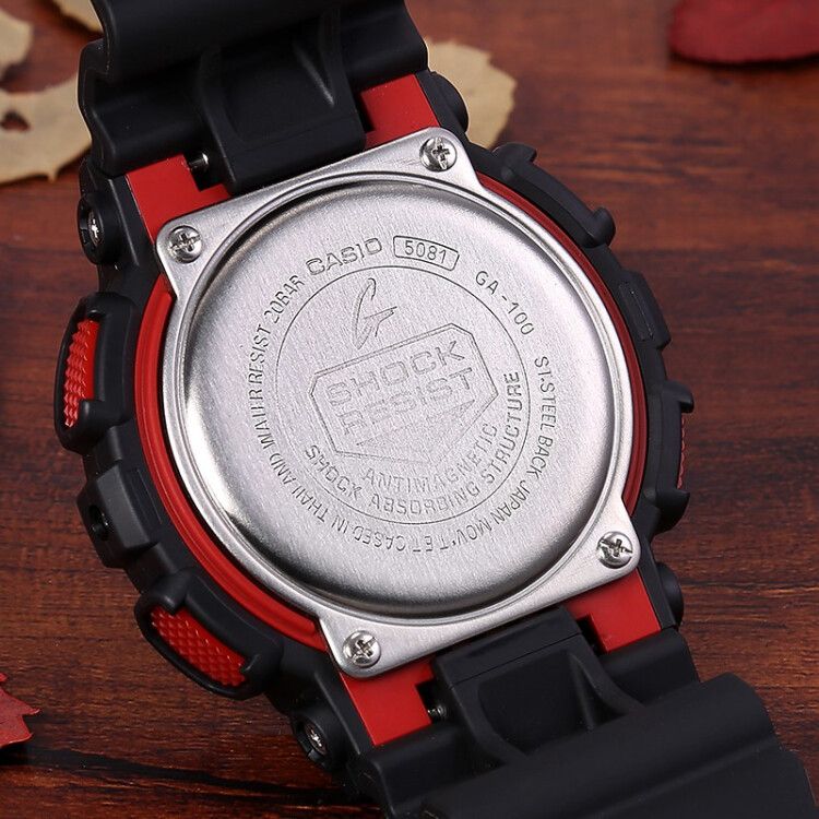 【2YEARS WARRANTY】GShock Casual Fashion Men’s Watches Men Sports Watches Automatic light Watch For Man GA-100-1A4