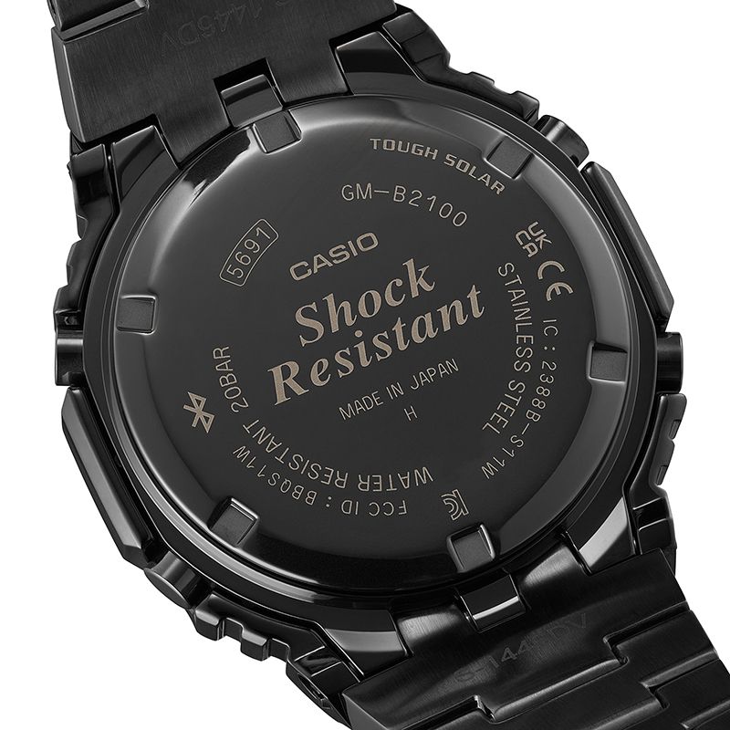 【2YEARS WARRANTY】GShock Octagonal Oak GM-B2100BPC-1A shockproof Military Waterproof Sport LED Digital Quartz Men Watch