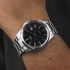【2YEARS WARRANTY】Casio Watch for Men Waterproof Quartz Watch Stainless Steel Date Luminous Luxury Business Casual Watch MTP-1183-1A