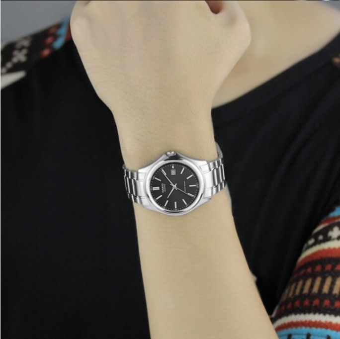 【2YEARS WARRANTY】Casio Watch for Men Waterproof Quartz Watch Stainless Steel Date Luminous Luxury Business Casual Watch MTP-1183-1A