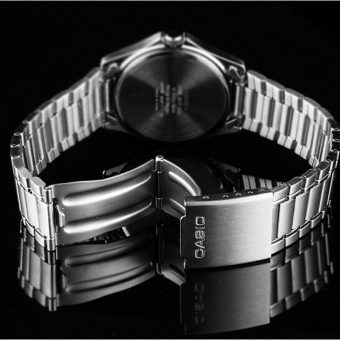 【2YEARS WARRANTY】Casio Watch for Men Waterproof Quartz Watch Stainless Steel Date Luminous Luxury Business Casual Watch MTP-1183-1A