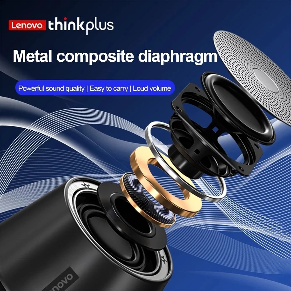 Lenovo K30/K3 Pro Portable Bluetooth Wireless Speaker Waterproof USB Outdoor Loudspeaker Music Surround Bass Box Speakers
