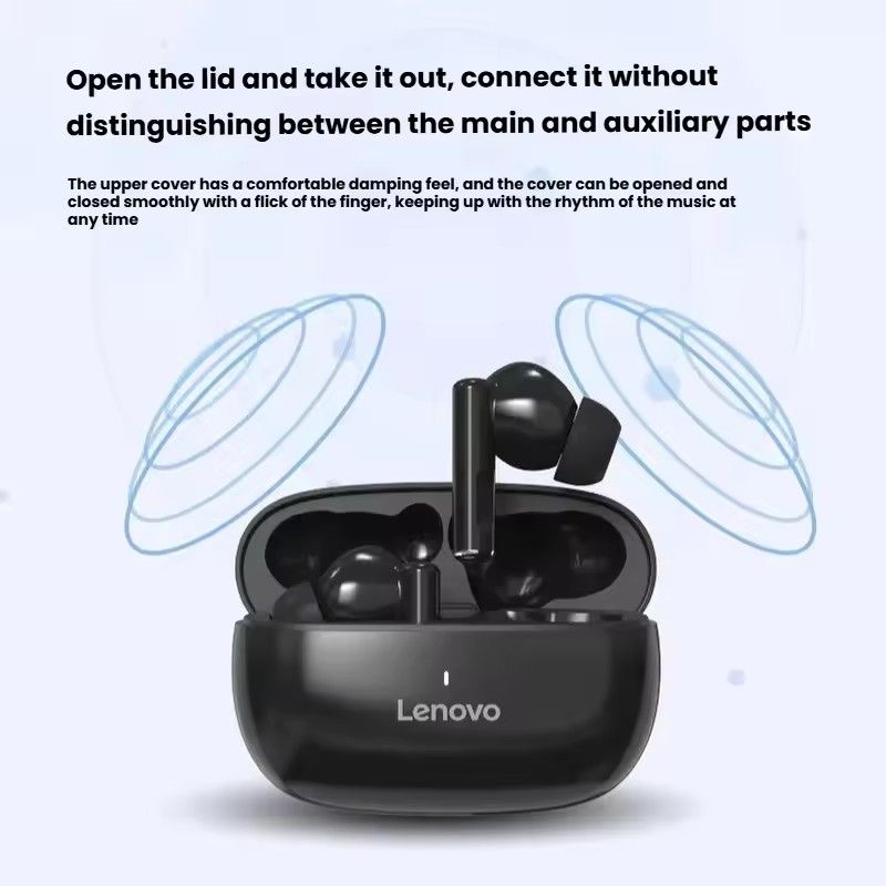 Lenovo TA210 Wireless Earphones Bluetooth 5.4 Long Battery Music Gaming Earphone with MIC Waterproof Sport Earbuds