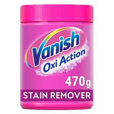 Vanish Oxi Action Powder Stain Remover, 470g , Amazing 30-Second Stain Removal-Designed for use on various everyday fabrics, making it reliable and convenient for all types of laundry needs.