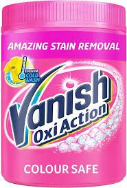 Vanish Oxi Action Powder Stain Remover, 470g , Amazing 30-Second Stain Removal-Designed for use on various everyday fabrics, making it reliable and convenient for all types of laundry needs.