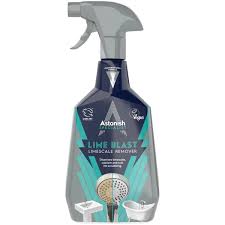 Astonish Lime Blast Limescale Remover – 750ml powerful solution for tackling stubborn limescale and mineral deposits.This highly effective formula quickly dissolves limescale build-up on taps, showers