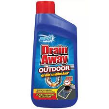 151 Duzzit Outdoor Drain Cleaner 400Ml-Strong drain cleaner for outdoor drains.Designed to effectively clear outdoor drains and pipes from blockages caused by grease, hair, leaves, and other debris.