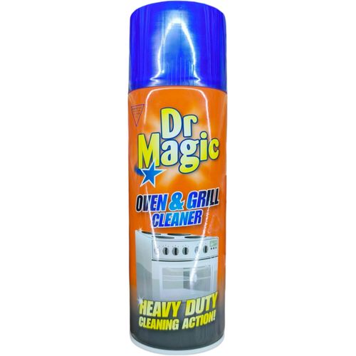 Dr Magic Oven & Grill Cleaner Heavy Duty Cleaning Action-Easy overnight clean. Quick cleaning. Ideal for cleaning ovens, pans, grills grills and stainless steel surfaces.