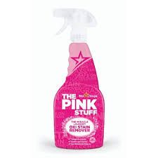THE PINK STUFF LAUNDRY OXI- STAIN REMOVER 500ML-uses the power of active oxygen to lift dirt, grease, and grime from clothing and textiles, making it ideal for both colored and white garments.