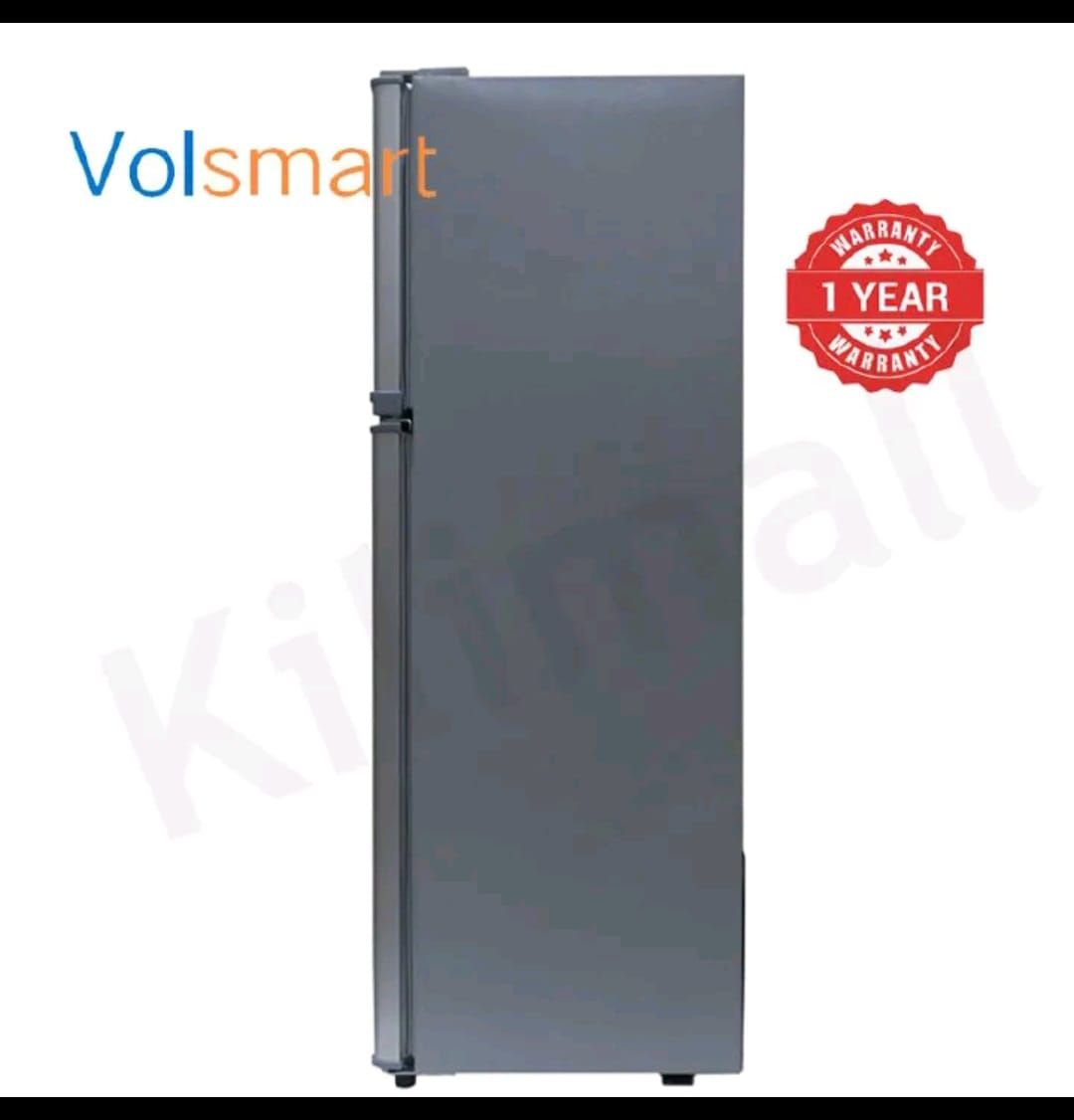Volsmart 138L Fridge Freezer VL-BCD138 Energy Saving Double Doors Refrigerator