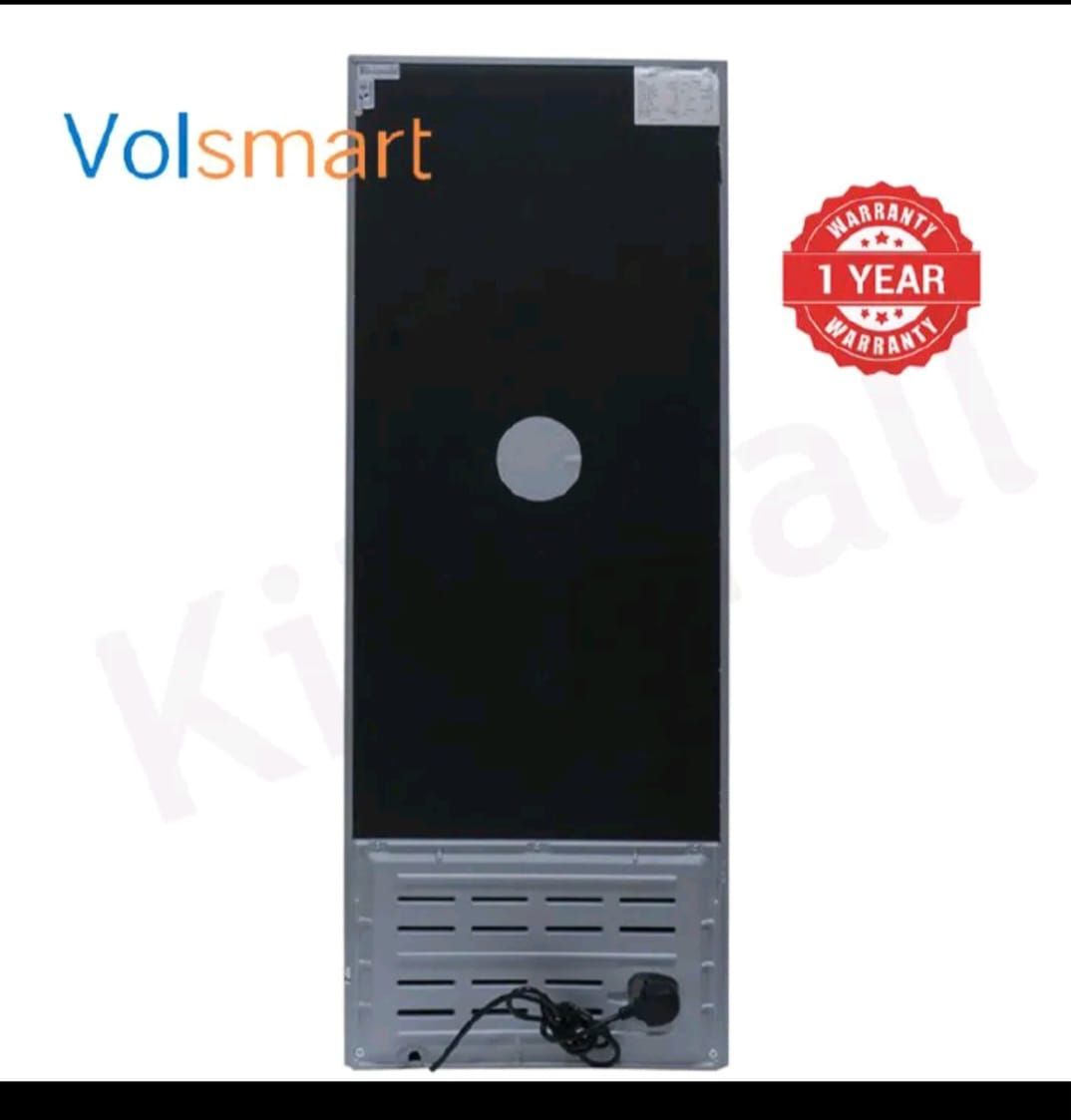 Volsmart 138L Fridge Freezer VL-BCD138 Energy Saving Double Doors Refrigerator