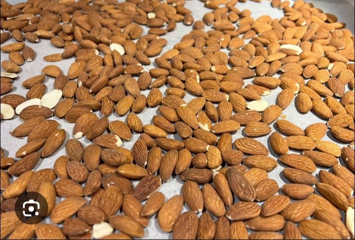 Roasted almond nuts