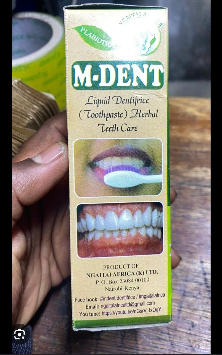 M-Dent Liquid Dentifrice (Toothpaste) Herbal Teeth Care product