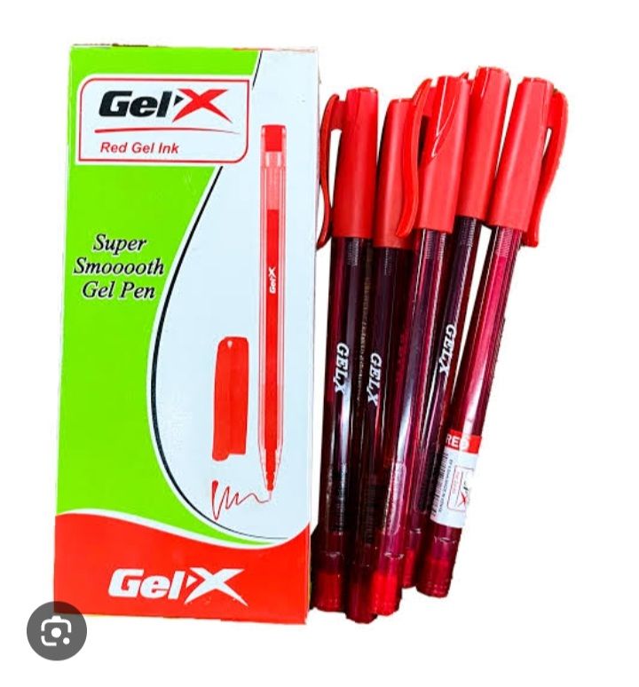 Gel-X gel pens.