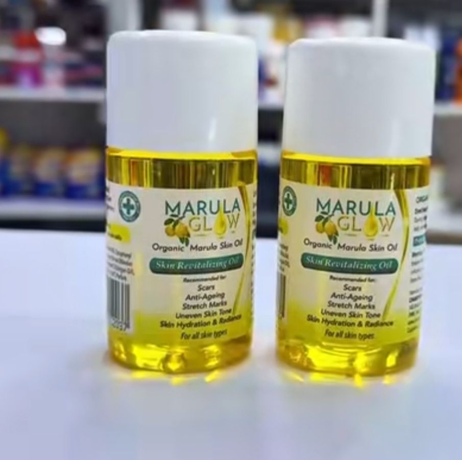 Marula Glow Organic Marula Skin Oil.