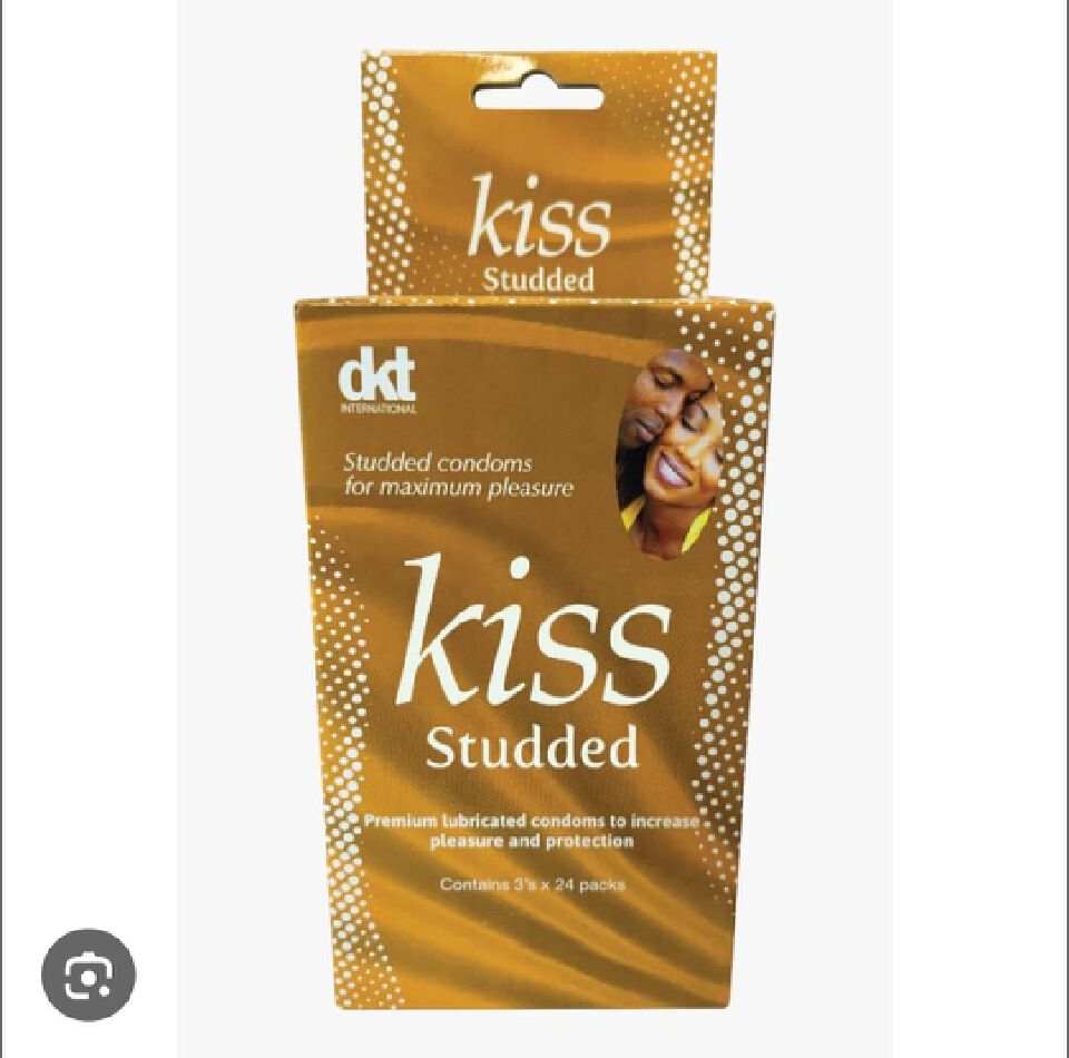 Kiss Studded Condoms 24 pack