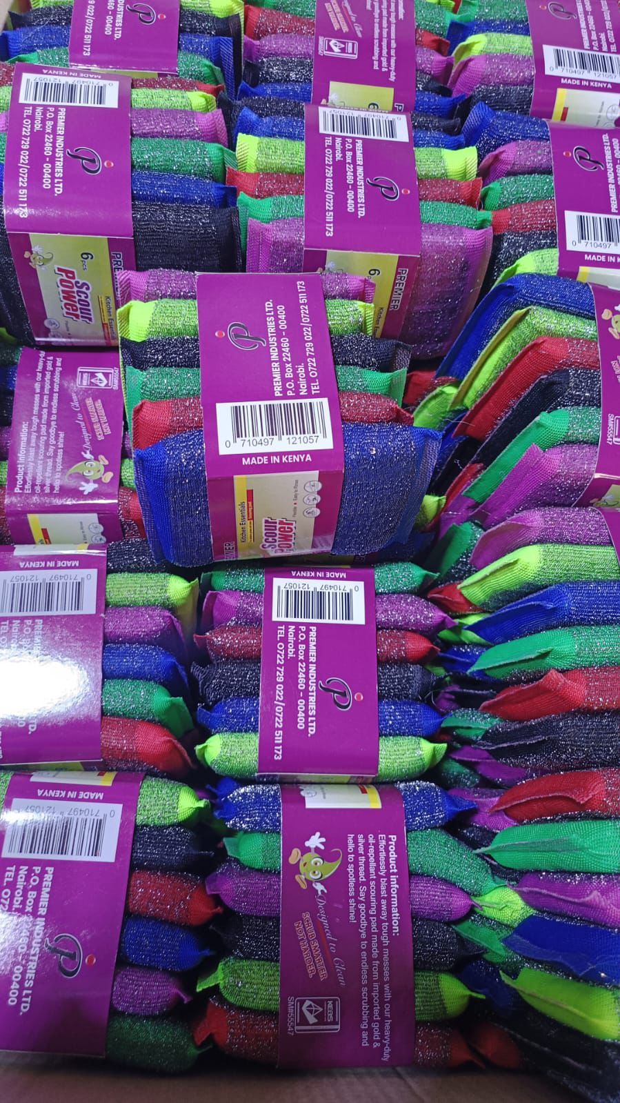 6pcs Kitchen Double Sided Dishwashing Cleaning Sponge Pan Pot Dish Wash Sponges Tableware Scrubbing Pad Rag Home Cleaning Tools