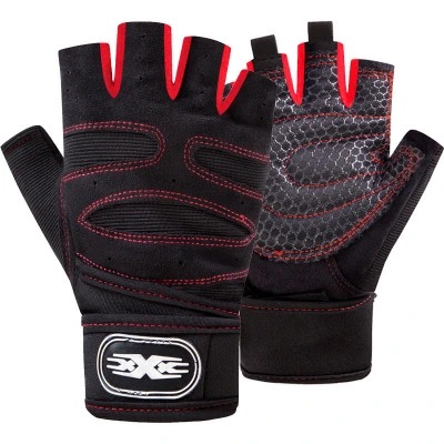 Training Sport Gloves for Men Women Workout Gloves Fitness Body Building Weightlifting Gym Hand Wrist Palm Protector Gloves.