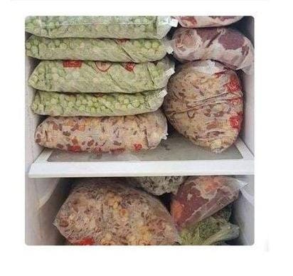 REUSABLE fridge zipper bags,