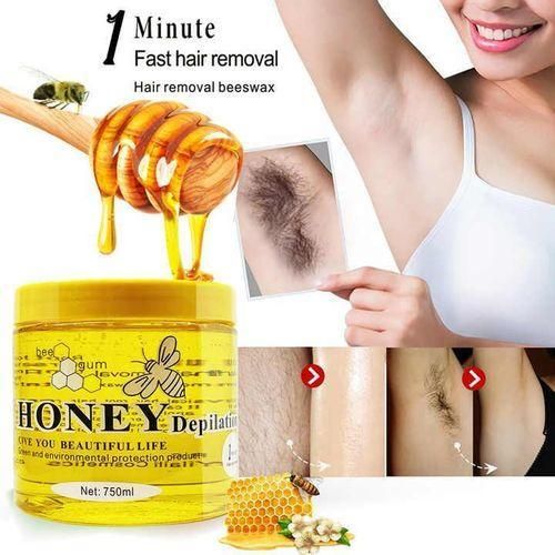 Honey Hair Removal Beeswax Gel Hard Wax Beans